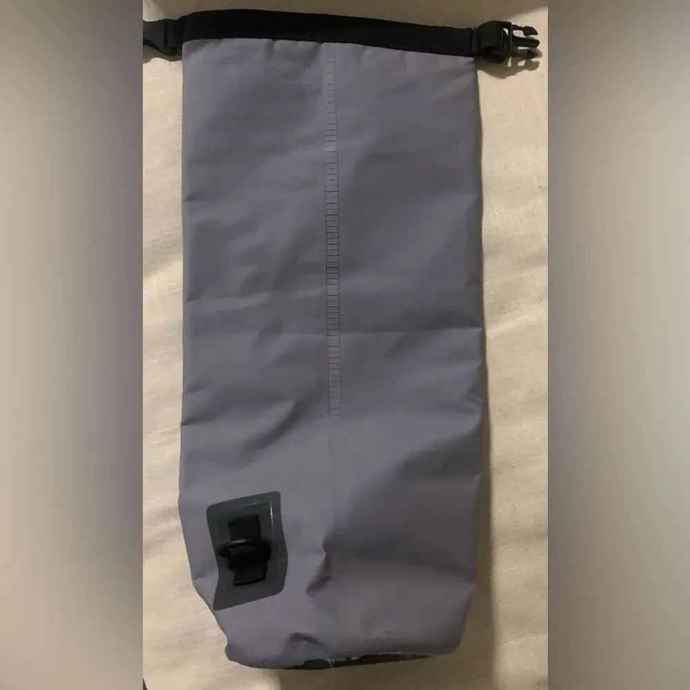Enthusiast Gear Dry Cool Bag 10L Roll Top Waterproof Float Bag Insulated Gray
